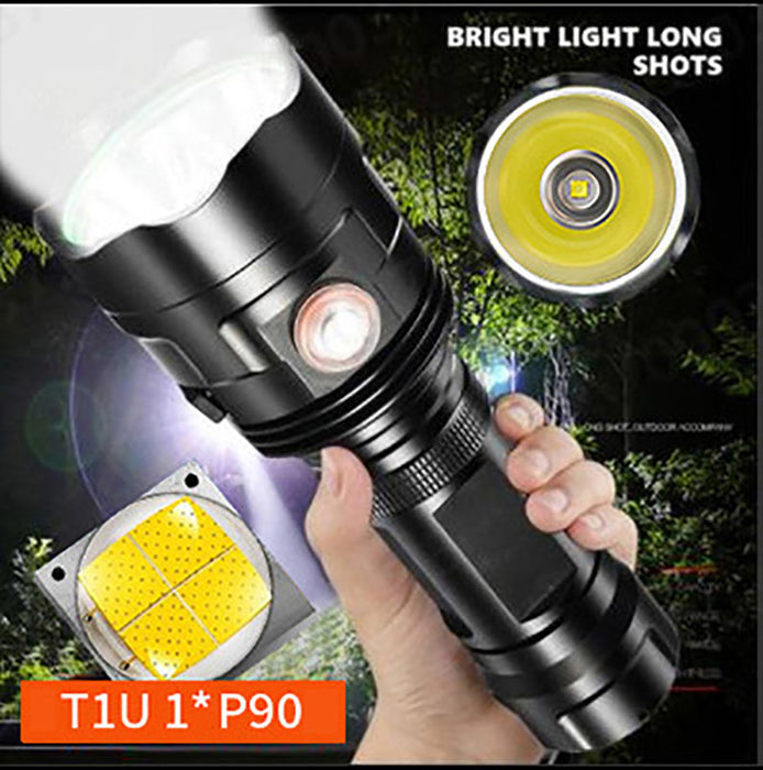 XHP90 Powerful LED Flashlight XHP50 Tactical Torch