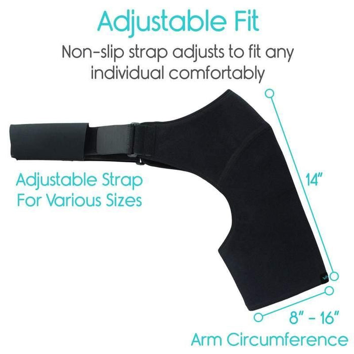 Neoprene Shoulder Support Brace Protector for Joint Pain Dislocation Injury Arthritis
