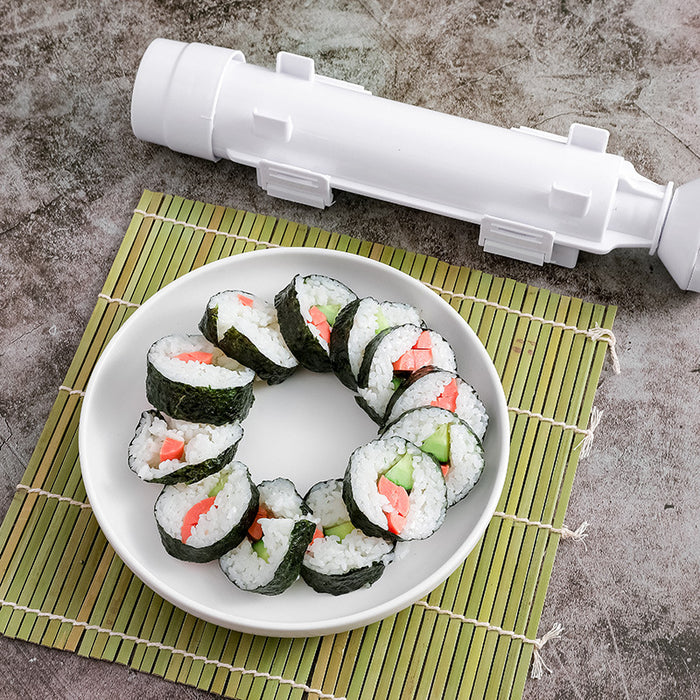 Quick Sushi Maker Japanese Roller Rice Mold Bazooka Vegetable Meat Rolling Tool DIY Sushi Making Machine Kitchen Gadgets Tools