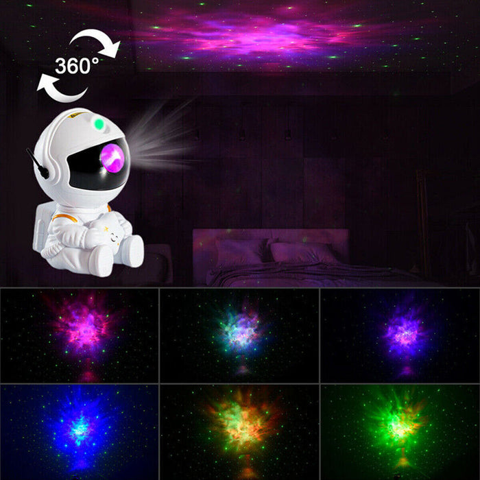 "🌟 Hot Selling & Original 👨‍🚀 ASTRONAUT GALAXY PROJECTOR STARRY NIGHT LIGHT SPACE NEBULA NIGHT LAMP WITH REMOTE 🌌🌠