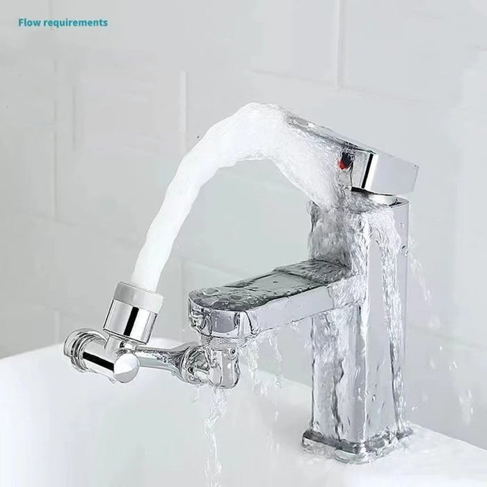 Multifunctional Rotatable Universal Faucet Anti-splash Head Mouth Bathroom Wash Extension Bubble Artifact