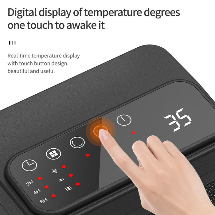 New Electric Heater Desktop Mini Household Fast Heat Mute