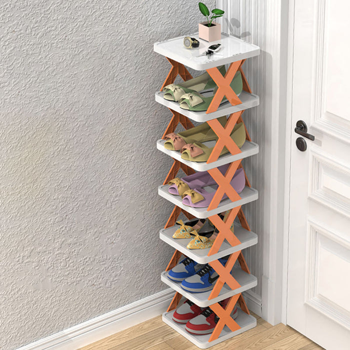 Multi-layer Creative Shoe Rack Household Installation-free Folding
