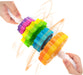 Spinning Stacking Toy for Kids, Rainbow Tower Dual-Color Spinning Wheels Premium Strong BPA-Free ABS Plastic Early Education Fun Learning and Engaging Brain Development Toys