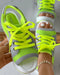 Summer Women Sandales Fashion Shoes Casual Flat Peep Toe Contrast Paneled Cutout Lace-Up Muffin Sandals Platform Sport Sandalias