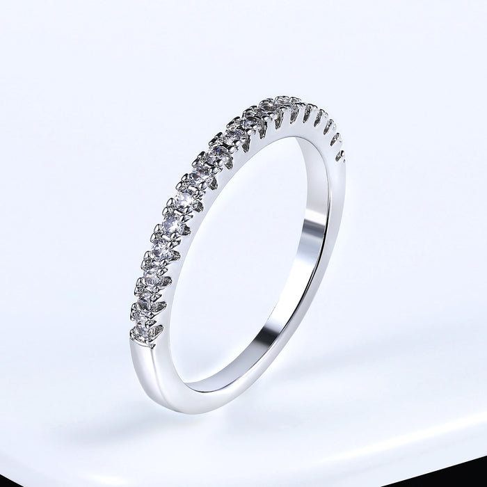 ZHOUYANG Love Cute Wedding Engagement Rings for Women Micro Pave CZ Crystal Sliver Color Dainty Ring Fashion Jewelry All Size