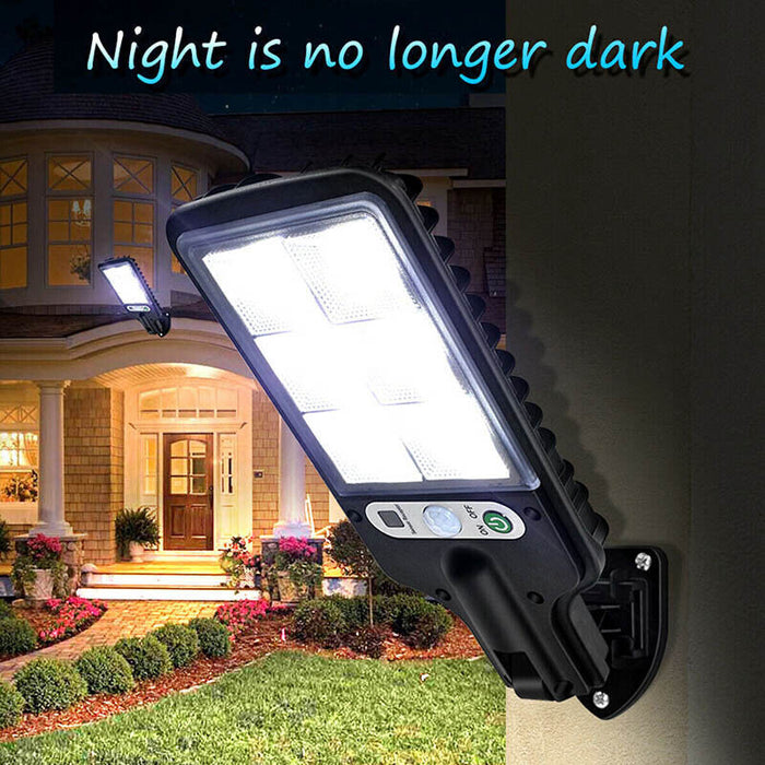1000000LM LED Solar Motion Sensor Light Bright Garden Outdoor Street Wall Lamp