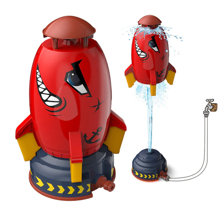 Rocket Launcher Toys Outdoor Rocket Water Pressure Lift Sprinkler Toy Fun Interaction in Garden Lawn Water Spray Toys for Kids