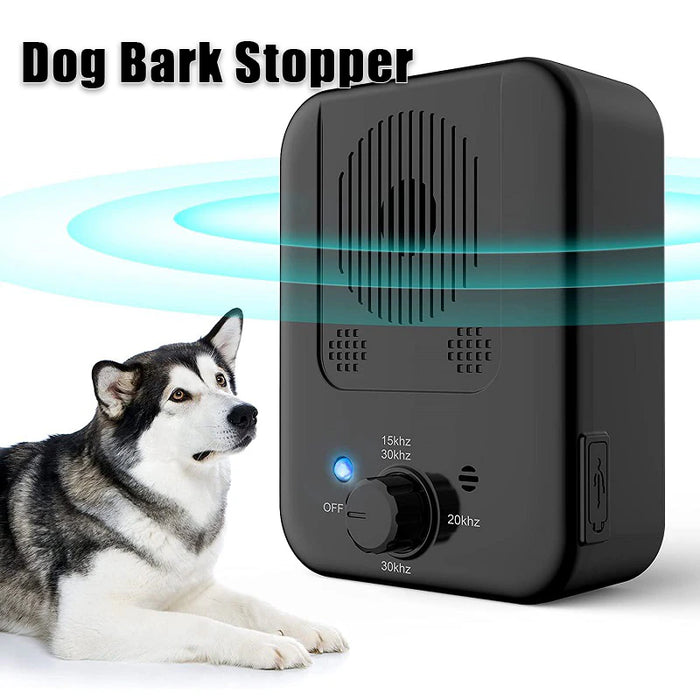 Ultrasonic Dog Barking Trainer Device for Puppy Dog Bark Stopper Pet Repeller Trumpet Outdoor anti Noise anti Barking Suppressor
