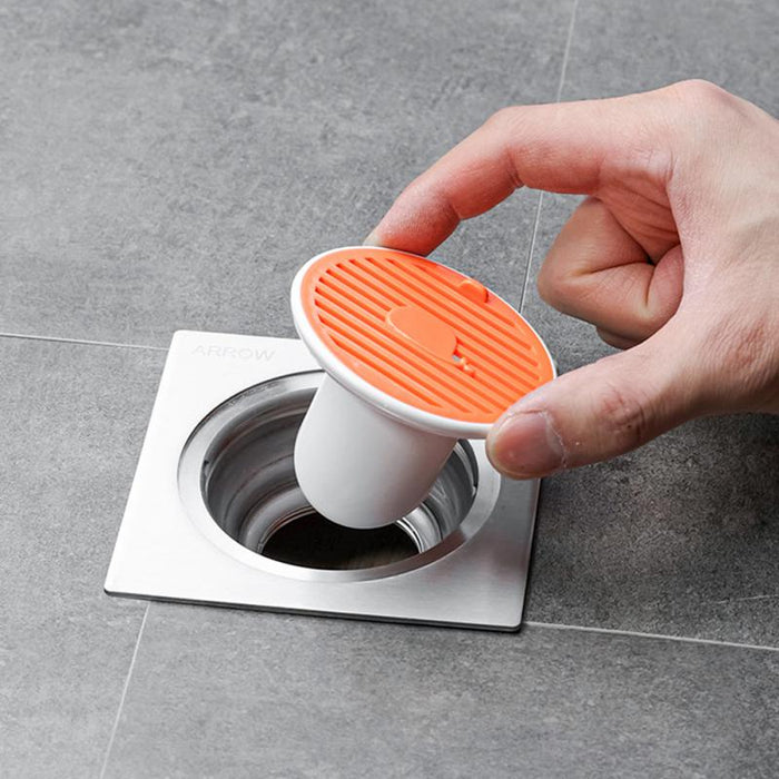 Sewer Floor Drain Bathroom Anti-Insect Deodorant Stopper Insectproof Silicone Floor Drain Cover Shower Drain Filter Hair Trap