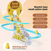 Baby Toys Electric Duck Track Slide Toys Boys Girls Electric Climbing Stairs Toy LED Lights Musical Slide Toys for Children Kids