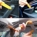 100PACK Bumper Clips FENDER TRIM Car Auto Push Pin Rivet FASTENER PANEL+ 5 Tools