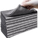 XANGNIER Thickened Magic Cleaning Cloth,8 Pcs Lint Free Cloth,Reusable Microfibe
