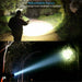 Super Bright LED Tactical Flashlight Zoomable with Rechargeable Battery