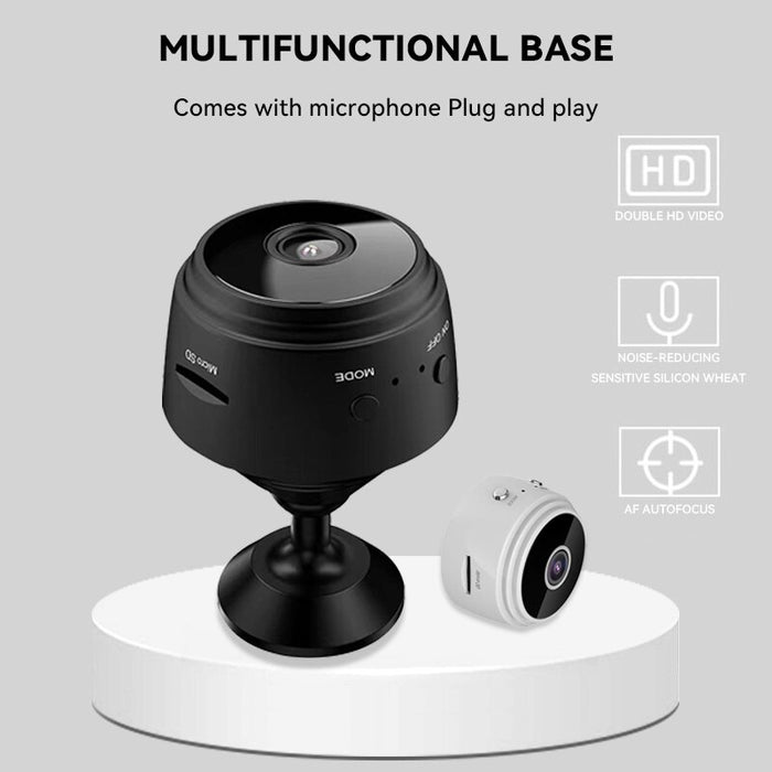 A9 Wifi Mini Camera HD 1080P Wireless Video Recorder Voice Recorder Security Monitoring Camera Smart Home for Infants and Pets