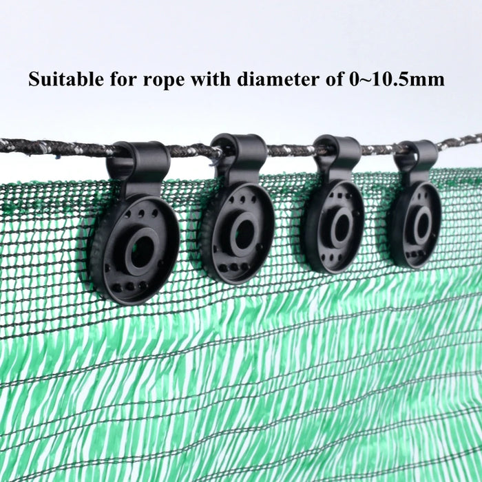 Sun Shading Net Clip Home Fence Installation Hook Greenhouse Film Sunshade Net Clamp Outdoor Tent Hang Expand DIY Tool