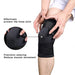 Knee Sleeve with Strap Compression Brace Support Gym Joint Pain Arthritis Relief