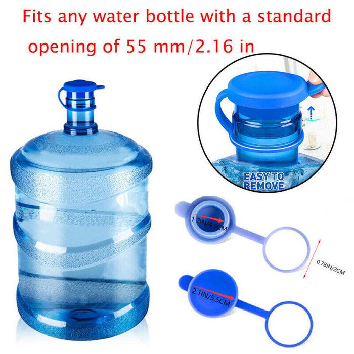 5 PCS- 5 Gallon Water Jug Cap Silicone Leak and Spill Resistant Replacement Caps