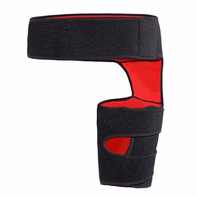 Groin Support Hip Brace Compression Groin Wrap for Thigh Hamstring Breathable for Men Women Cycling Knee Football Boots