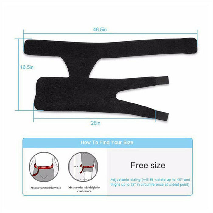 Groin Support Hip Brace Compression Groin Wrap for Thigh Hamstring Breathable for Men Women Cycling Knee Football Boots