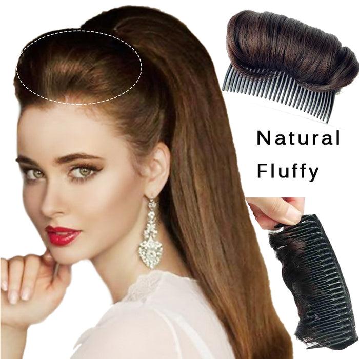 3PCS Invisible Fluffy Hair Pad Hairstyles-Dark Brown