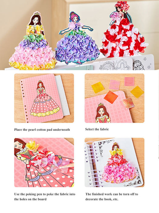 3 In 1 Fashion Design Drawing Book-set coloring