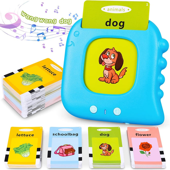 Talking Flash Cards Kids Toddler Flash Cards with 224 Sight Words Autism Speech Therapy Learning Educational Sensory Toys Gifts