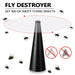 USB Recharge Outdoor Kitchen Fly Repellent Fan Fly Destroyer Keep Flies Bugs Away from Food Household Pest Repellent Table Fan