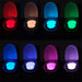 Bowl Bathroom Toilet Night LED 8 Color Lamp Sensor Lights Motion Activated Light