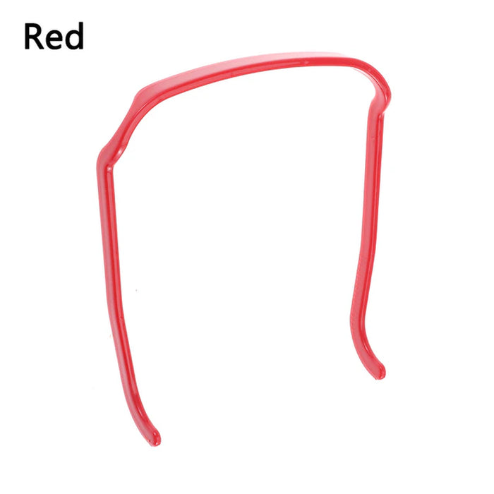 1Pc Invisible Thick Curly Hair Hoop Hair Medium Headband Hairstyle Fixing Tool for Curly Hair Men Women Plastics Hair Band