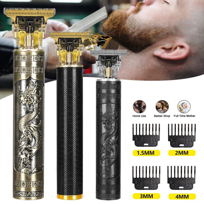ORIGINAL T9 USB Electric Hair Clipper for Men Hair Cutting Machine Rechargeable Man Shaver Trimmer Barber Technical Beard Trimmer