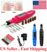 Electric Drill Nail File Acrylic Art File Manicure Pedicure Portable Machine Kit