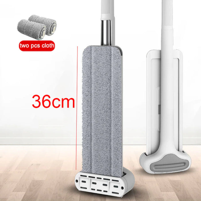 Mmagic Mop for Wash Floor Mop Cleaner Cleaning Flat Spin Mop Bucket Floor House Cleaning Easy Home Cleaning 360°Rotation With