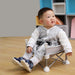 Baby Foldable Portable Dining Chair with Plate Seat Belt Children'S Beach Chair Camping Child Comfortable Feeding Seat Baby
