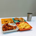 Plastic Serving Platter Set, 4 Pcs 7.3'' X 6.7'' Serving Dishes for Appetizer, Charcuterie, Food, Snack, Dessert, Reusable, Bpa-Free
