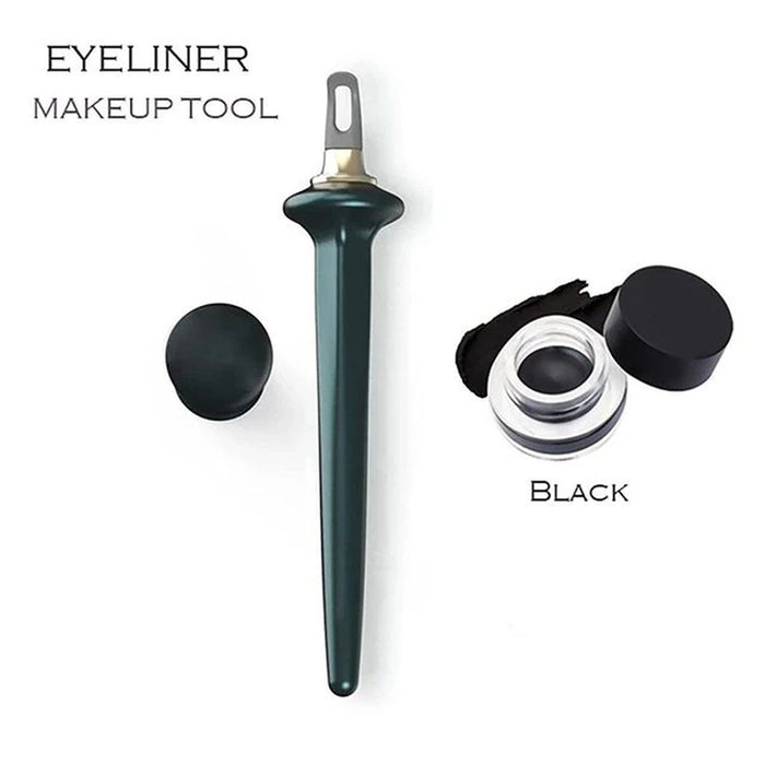 Eyeliner Guide Tools Easy No-Skip Eyeliner Gel Reusable Silicone Eyeliner Brush Eyeliner for Shaky Hands Beginer Makeup Tool Pen