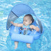 Mambobaby Baby Waist Floating Lying Swimming Ring Pool Toy Swimming Trainer Solid Non-Inflatable Newborn Baby Swim