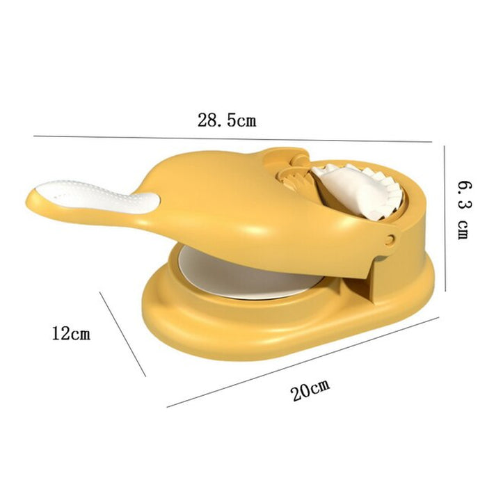 2 In1 Dumpling Maker DIY Kit Wrapper Presser Manual Labor-Saving Ravioli Empanadas Dough Skin Molder Machine Kitchen Gadgets