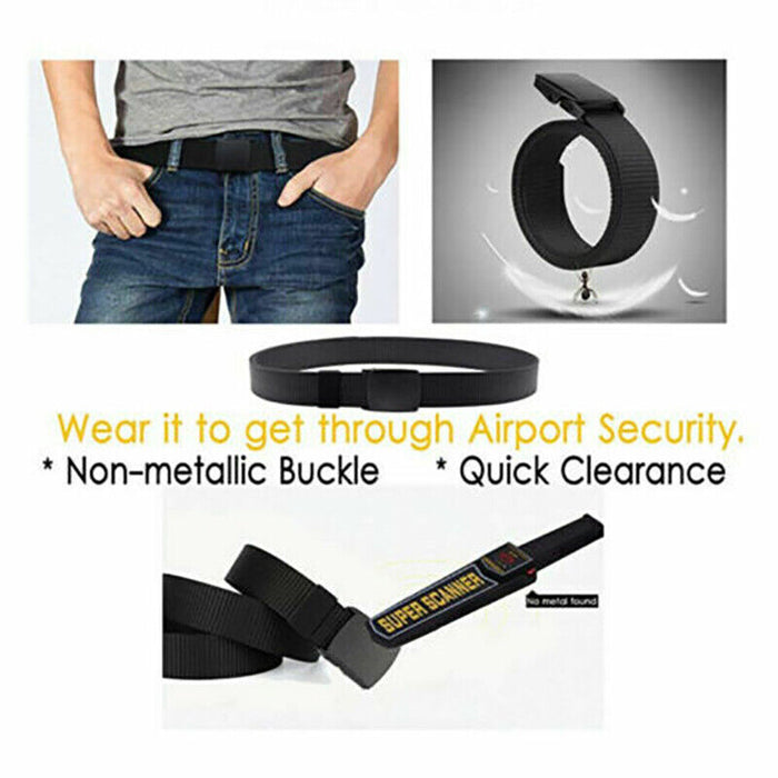 Mens Military Tactical Belts Army Adjustable Quick Release Buckle Waistband