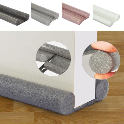Windproof Seal Strip Draught Excluder Stopper Door Bottom Guard Soundproof New